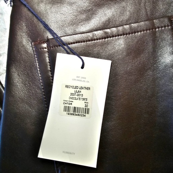 Citizens of Humanity Lilah High-Rise Recycled Leather Bootcut Pants
Sz 30 Brown - Picture 9 of 11